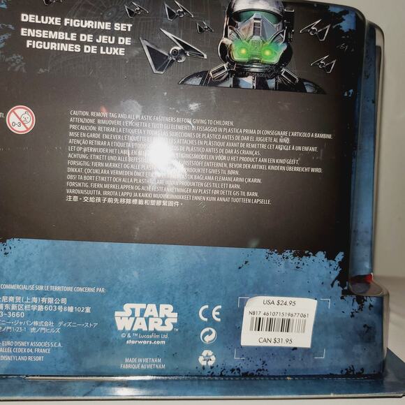 NWT (Unopened) Star Wars Rogue One Deluxe Figurine Set. Disney Store. Unopened. - Picture 4 of 9
